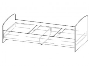 Кровать одинарная в Лысьве - lysva.magazin-mebel74.ru | фото