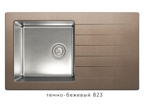 Мойка комбинированная Tolero twist TTS-860 Темно-бежевый 82 в Лысьве - lysva.magazin-mebel74.ru | фото